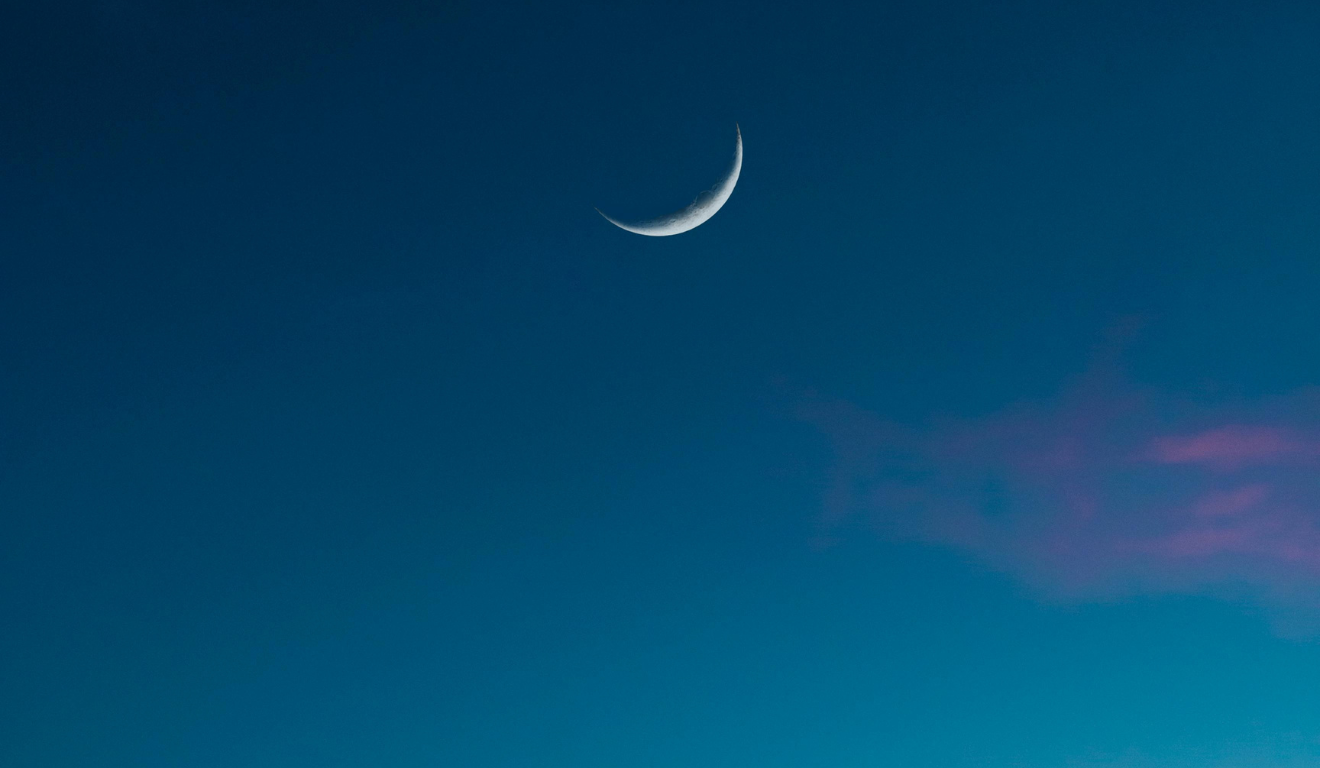 Imagem ilustrativa da lua nova.