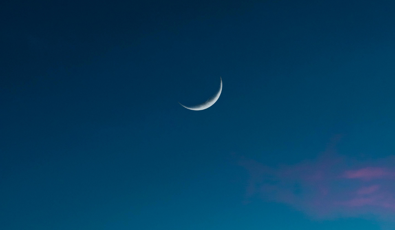 Imagem ilustrativa da lua nova.