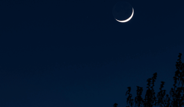 Imagem ilustrativa da lua nova.