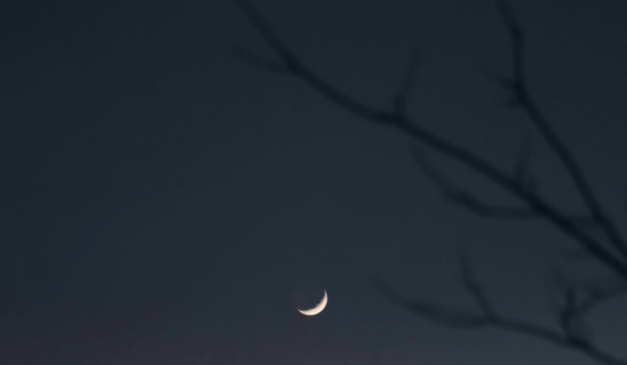 Imagem ilustrativa da lua nova.
