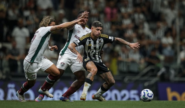 No primeiro turno o Galo venceu o Fluminense por 3x2. (Foto: Pedro Souza/Atlético-MG)