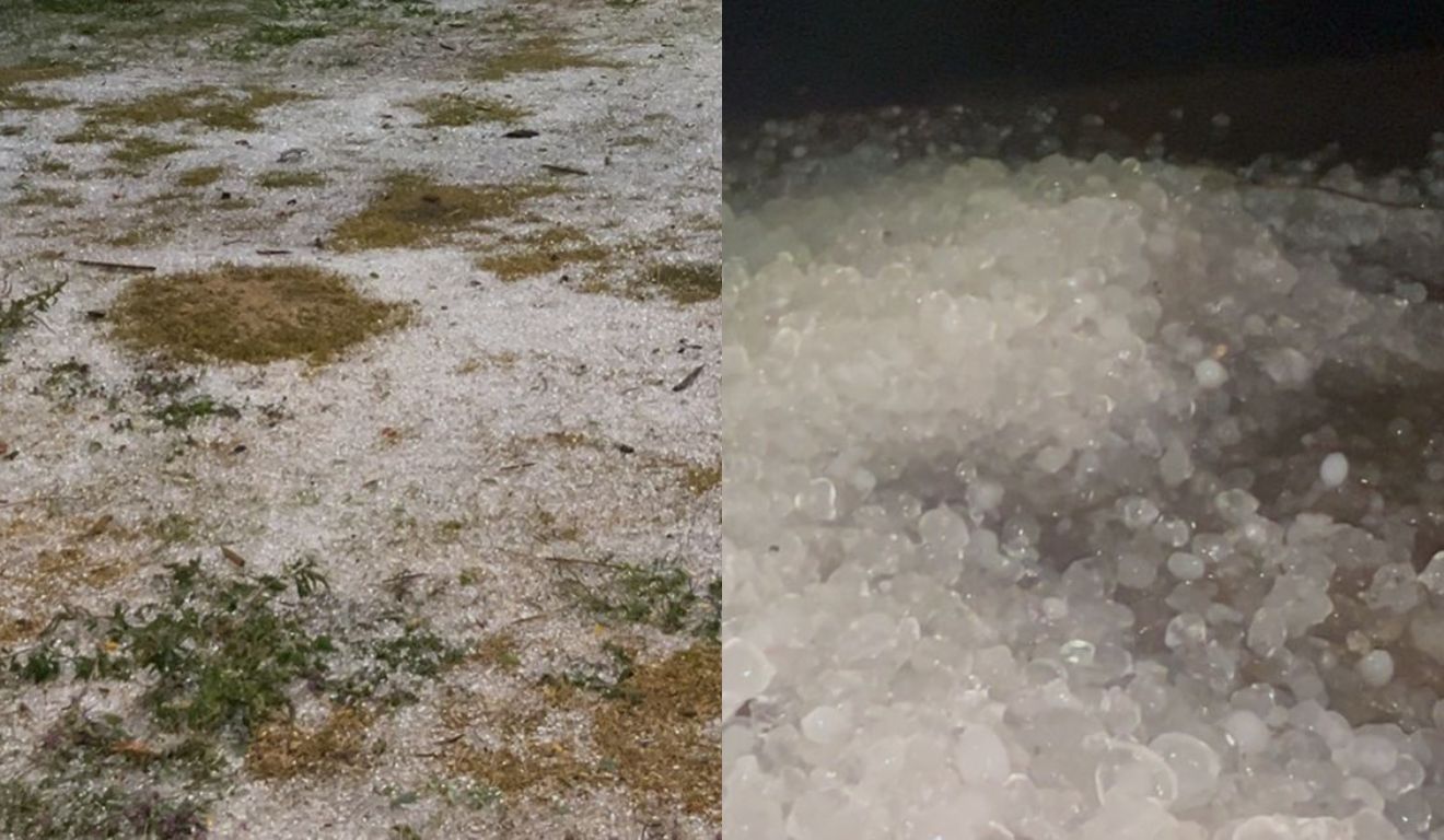 granizo em Cornélio Procópio