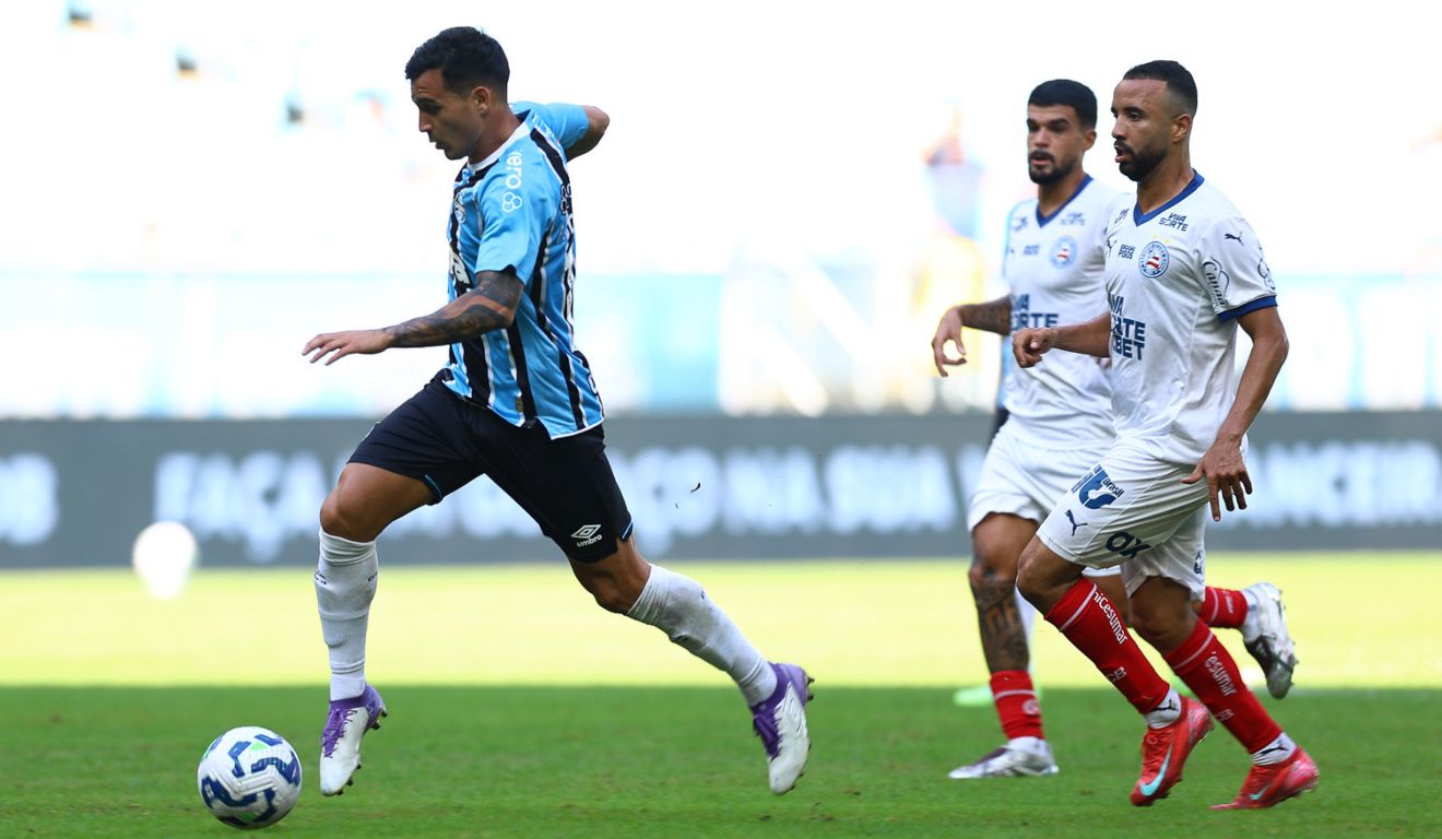 Grêmio venceu o Bahia no primeiro turno por 1x0. (Foto: Guilherme Testa/ Grêmio)