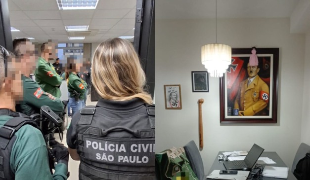 Gaeco cumpriu mandados contra grupo nepnazista