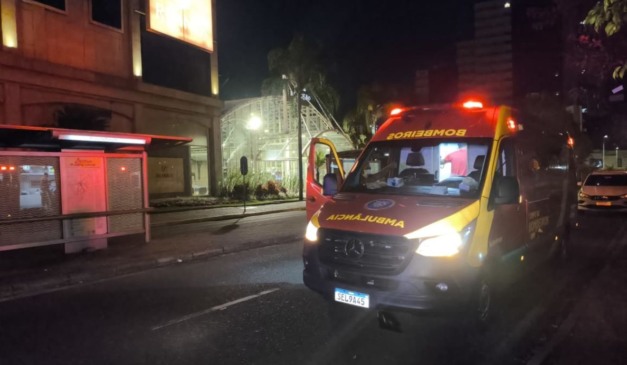 local onde o homem morreu ao ser espancado