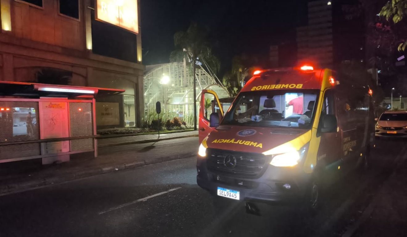 local onde o homem morreu ao ser espancado