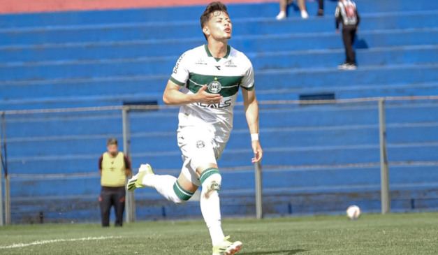 Jean Gabriel marcou o gol do jogo. (Foto: Luís Lisbôa | Coritiba)