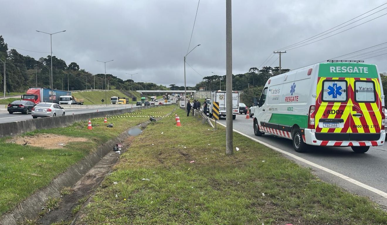 local do acidente onde o jovem recém-habilitado morreu