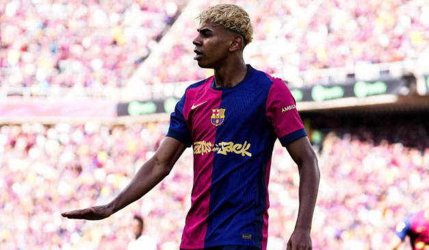 Lamine Yamal, jogador do Barcelona. (Foto: Reprodução/Redes sociais)
