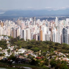 Imagens aéreas de Curitiba e região metropolitana