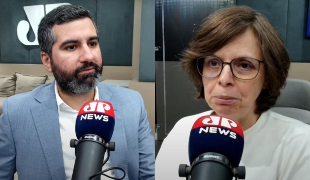Higor Menezes, gerente de Relações Internacionais da Fiep; e Eloisa Helena Orlandi, fundadora e CEO da CarobHouse