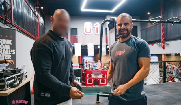 Brunno Juliano Pinto de Oliveira dono da academia Overall Gym