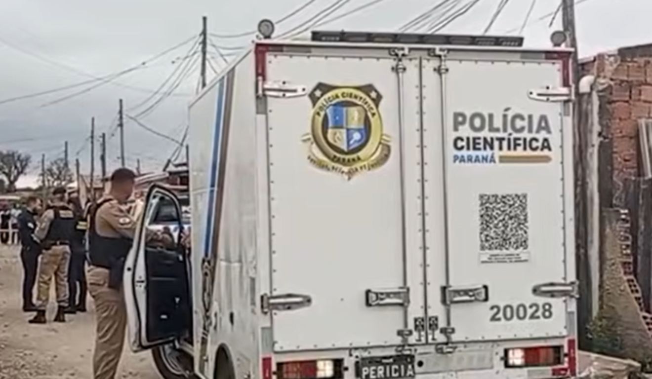 casa em araucária onde mulher foi morta por marido