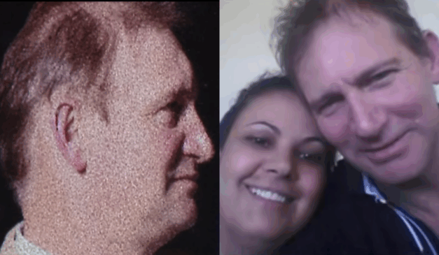 Imagem de Cláudia e José.