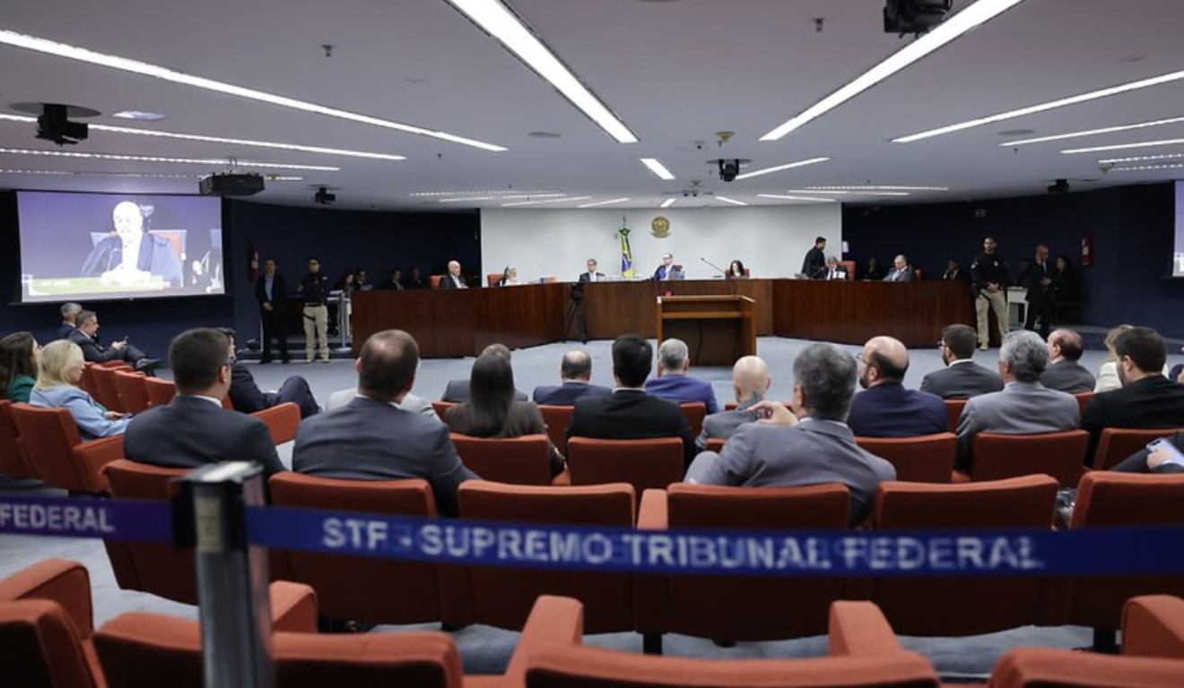 Plenário do STF, onde o Núcleo 4 será julgado