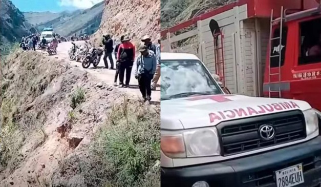 Ônibus que caiu na Bolívia