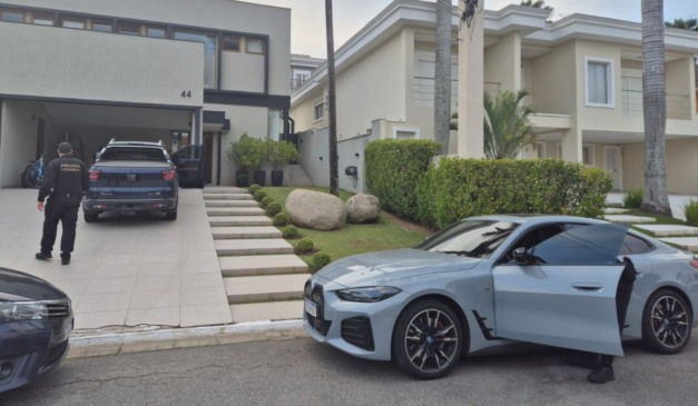 um dos locais onde a operação foi realizada