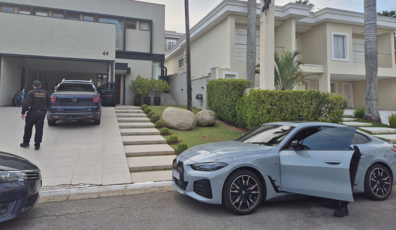 um dos locais onde a operação foi realizada