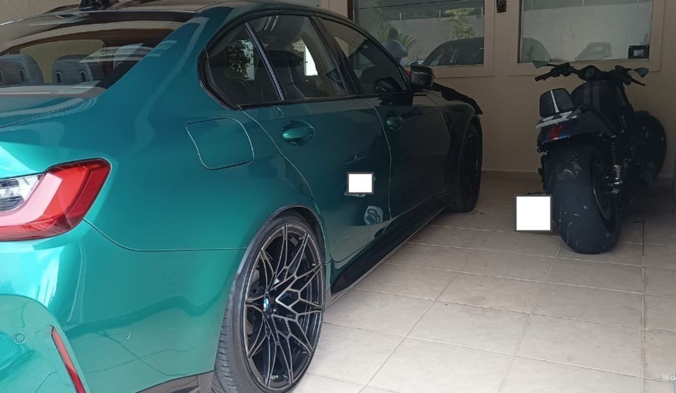 um dos locais onde a operação foi realizada