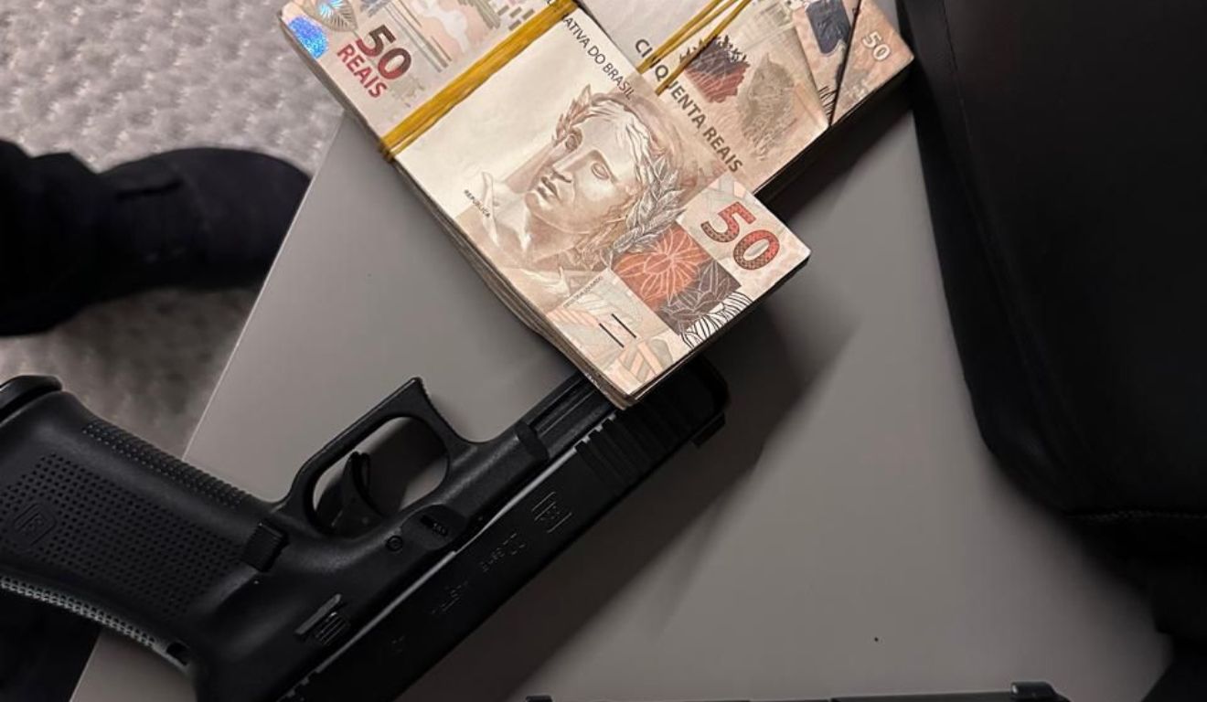 um dos locais onde a operação foi realizada