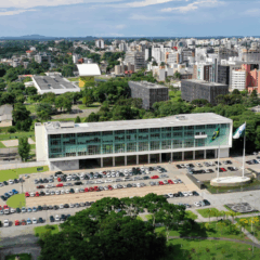 palácio iguaçu visto de cima