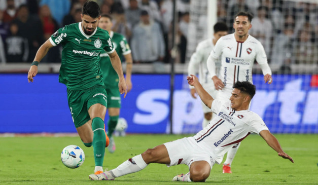 Verdão perdeu por 3x0 no jogo de ida. (Foto: Cesar Greco/Palmeiras)