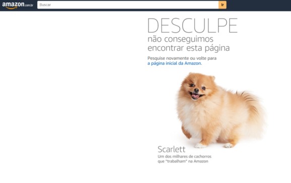 site da amazon fora do ar