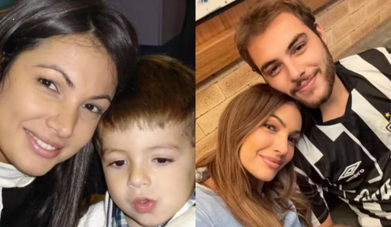 Patrícia Poeta e Felipe Poeta