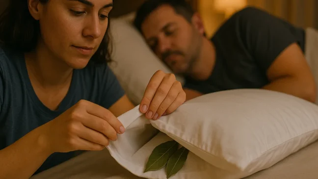 por que tantas pessoas costumam dormir com folhas de louro no travesseiro