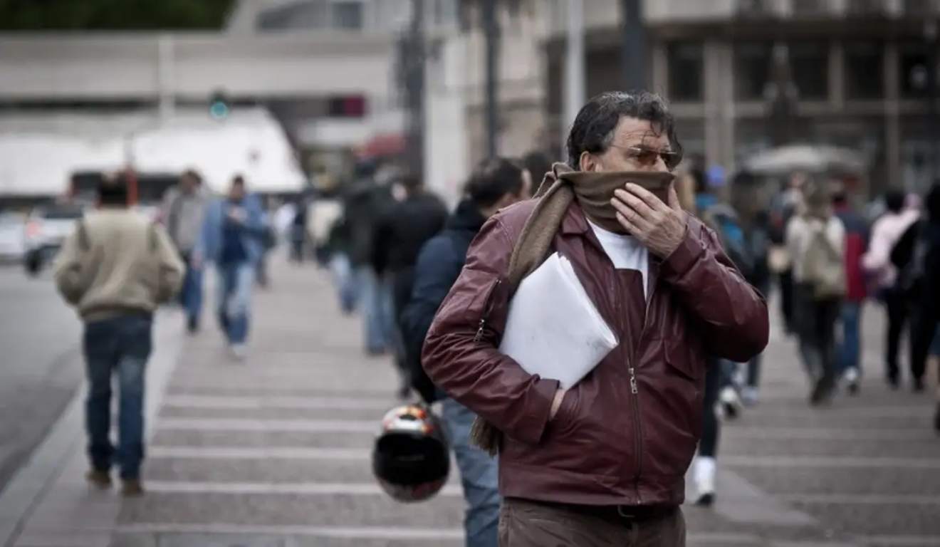 queda de temperatura no paraná