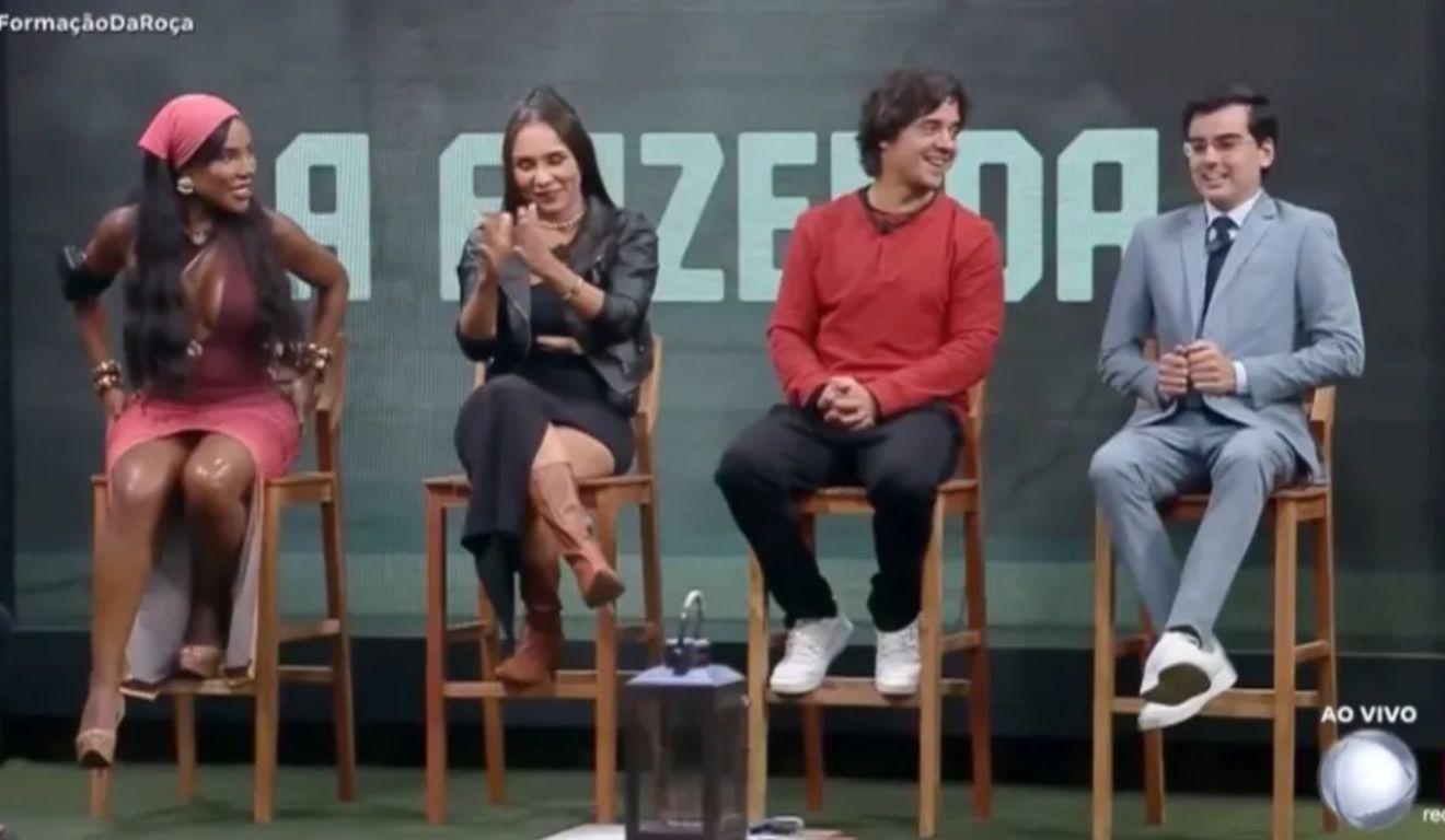 Carol, Dudu, Gui e Yoná estão na roça