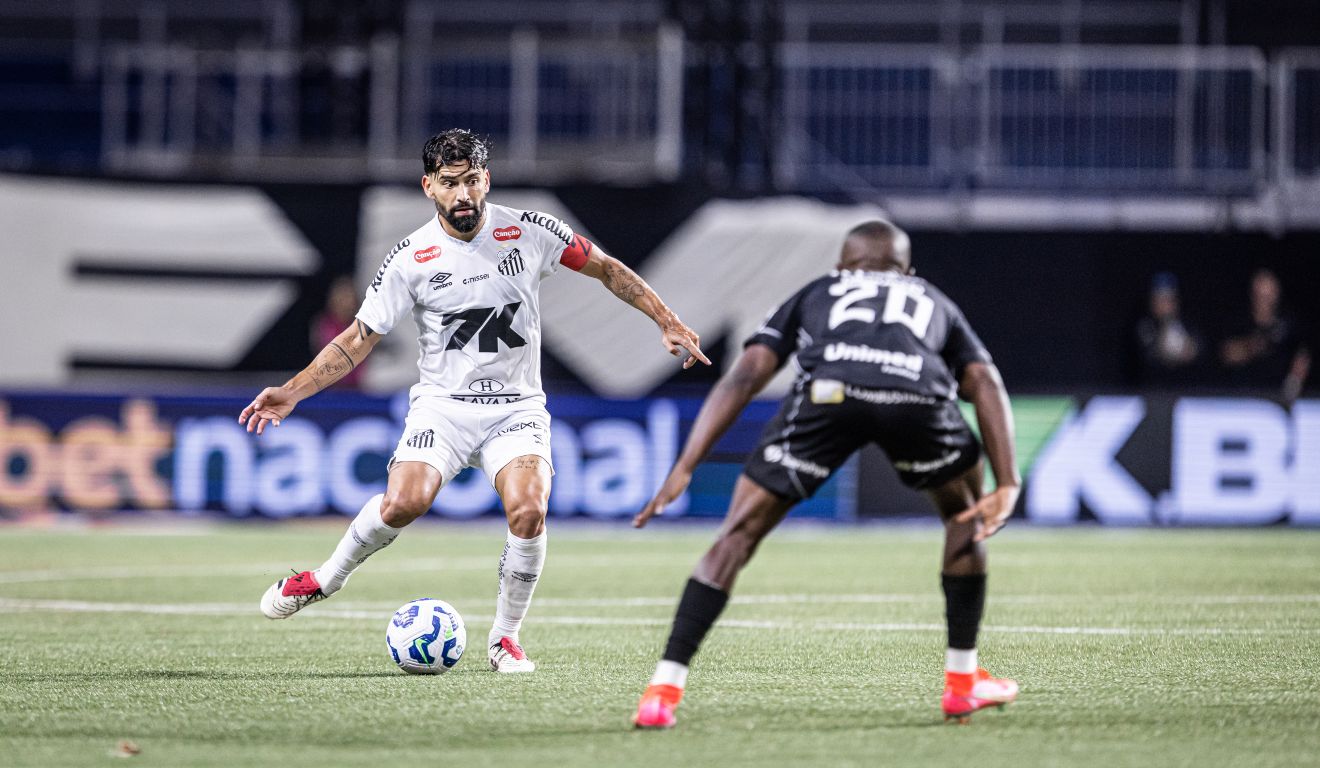 Santos e Ceará empataram sem gols no primeiro turno. (Foto: Raul Baretta/ Santos)