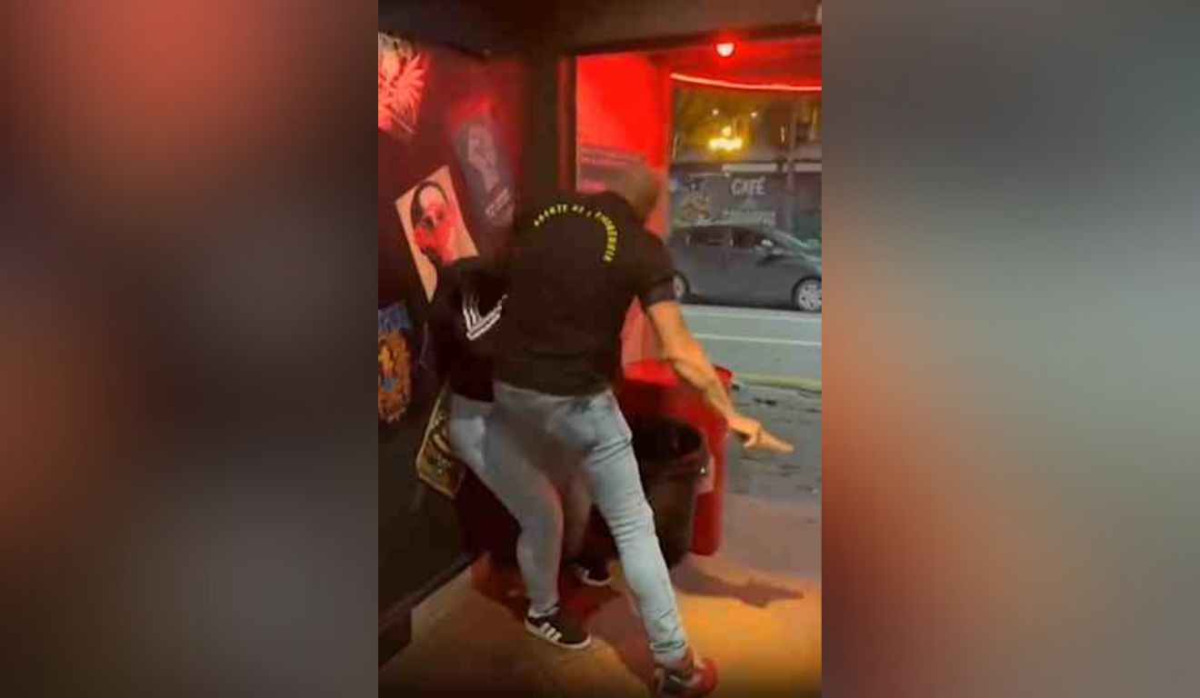 Segurança que agrediu jovem em bar cometendo agressão