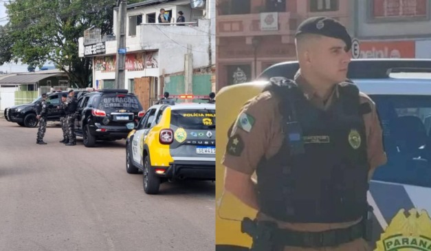 local onde o suspeito de ter envolvimento no assassinato do soldado Fadel morreu em Curitiba