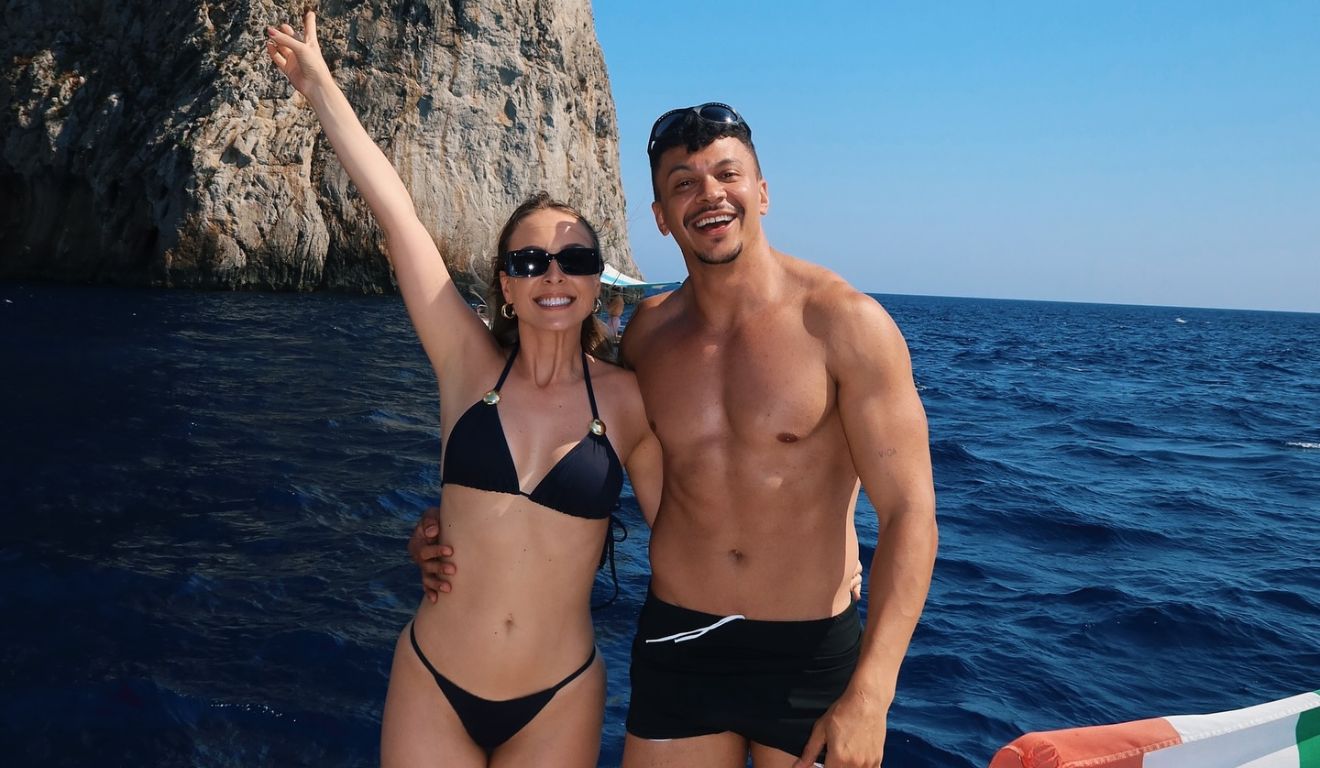 Tata Estaniecki e Julio Cocielo