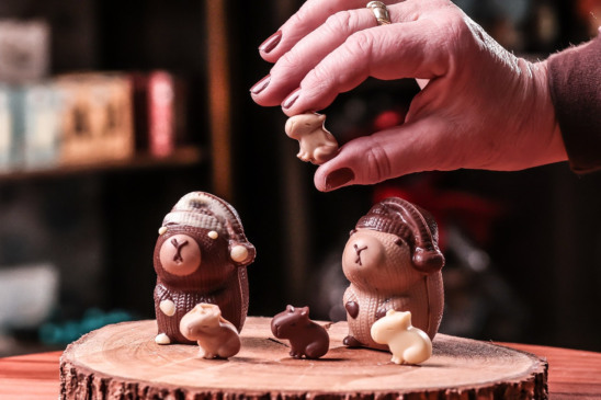 Capivaras de Chocolate Invadem o Dia das Crianças em Curitiba