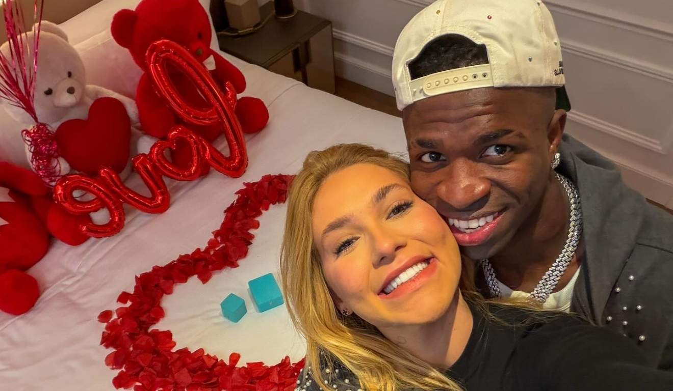 pedido de namoro Virginia e Vini Jr