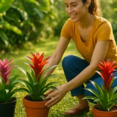 9 formas criativas de usar bromélias em áreas externas