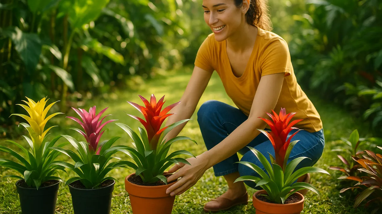 9 formas criativas de usar bromélias em áreas externas