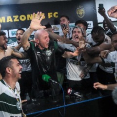 Festa do Coritiba pela conquista da Série B