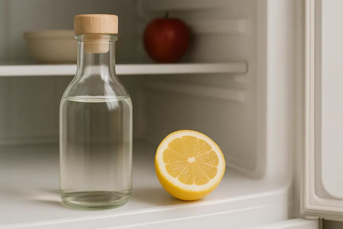 Como tirar o mau cheiro da geladeira com vinagre