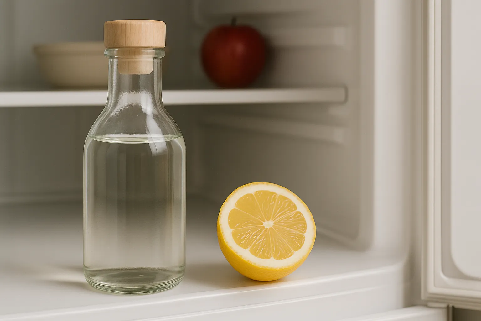 Como tirar o mau cheiro da geladeira com vinagre