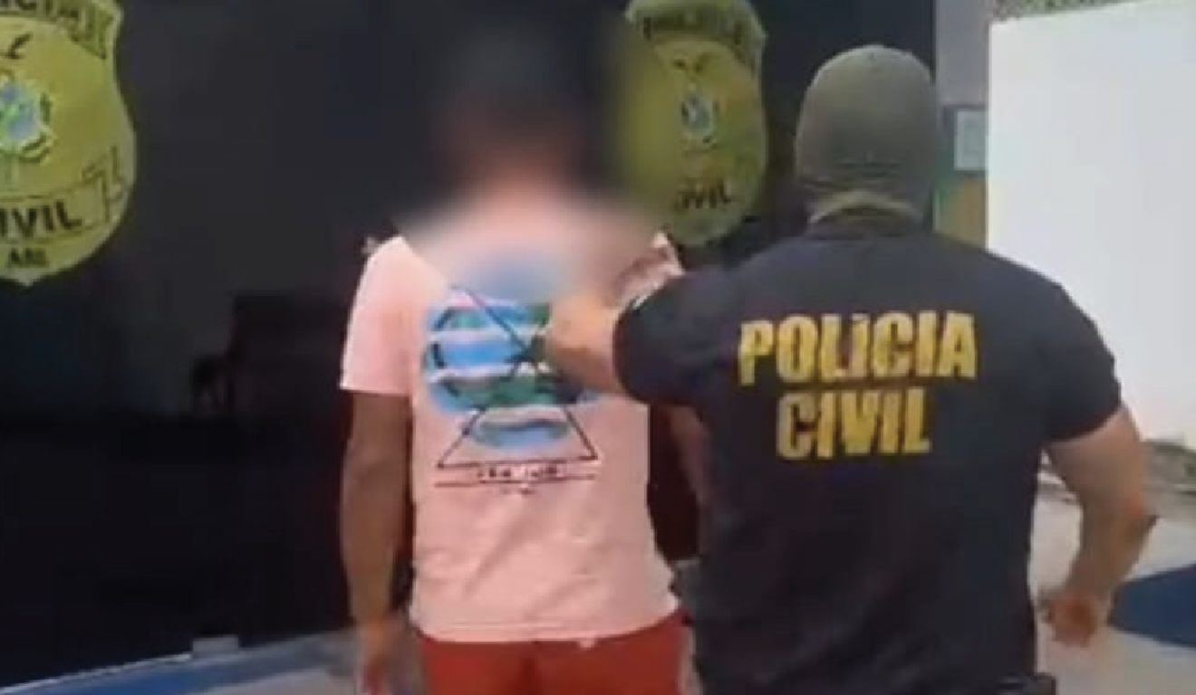 Tio, suspeito de abusar criança, é preso pela Polícia Civil; vítima relatou abuso sexual para mãe