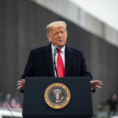 Donald Trump em discurso nos Estados Unidos; presidente norte-americano tem ameaçado constantemente a Venezuela