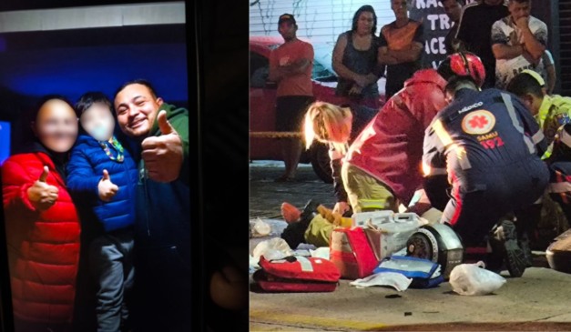 Douglas Cordeiro, 28, motociclista que morreu após ser atingido por carro que fazia ultrapassagem na contramão