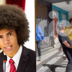 Renato Freitas na Alep e briga com homem em Curitiba