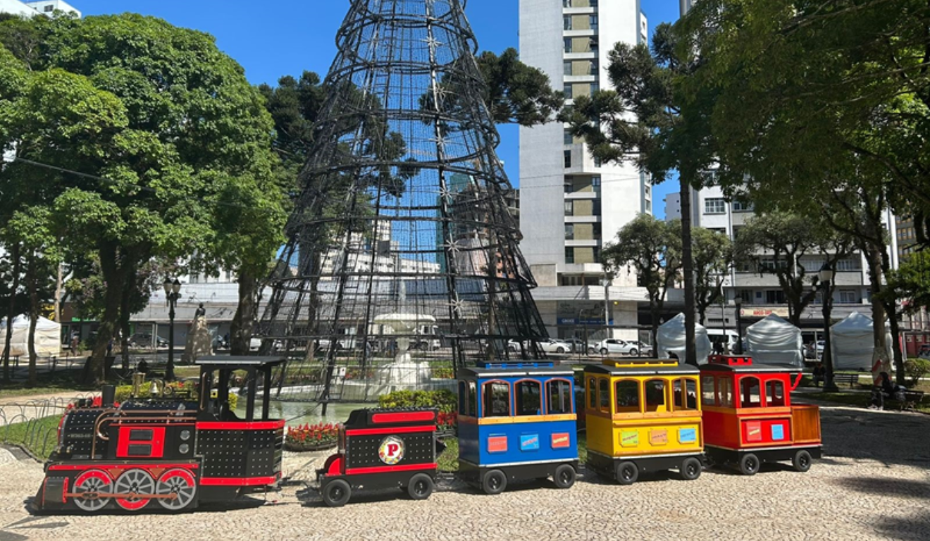 Imagem do trenzinho elétrico.