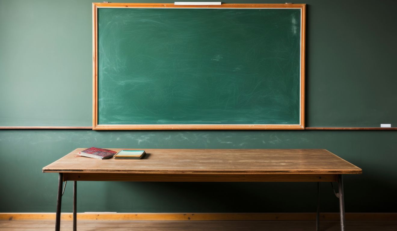 Imagem ilustrativa de sala de aula, em alusão ao caso do professor que enviou "nudes" e ofereceu dinheiro por sexo a alunos