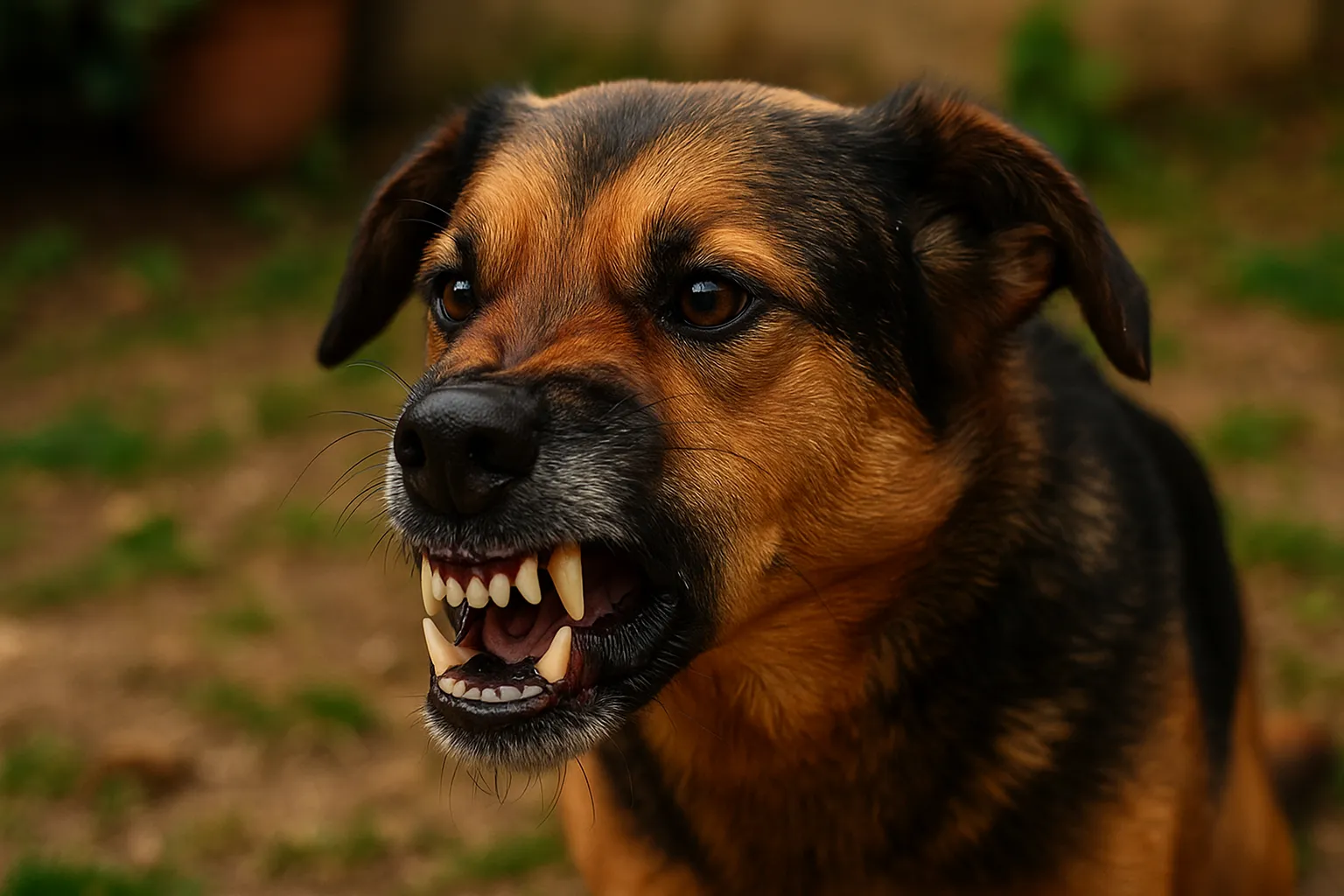Seu cachorro que rosna em situações comuns