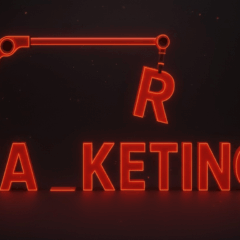 arte gerada por IA para representar inovação no marketing